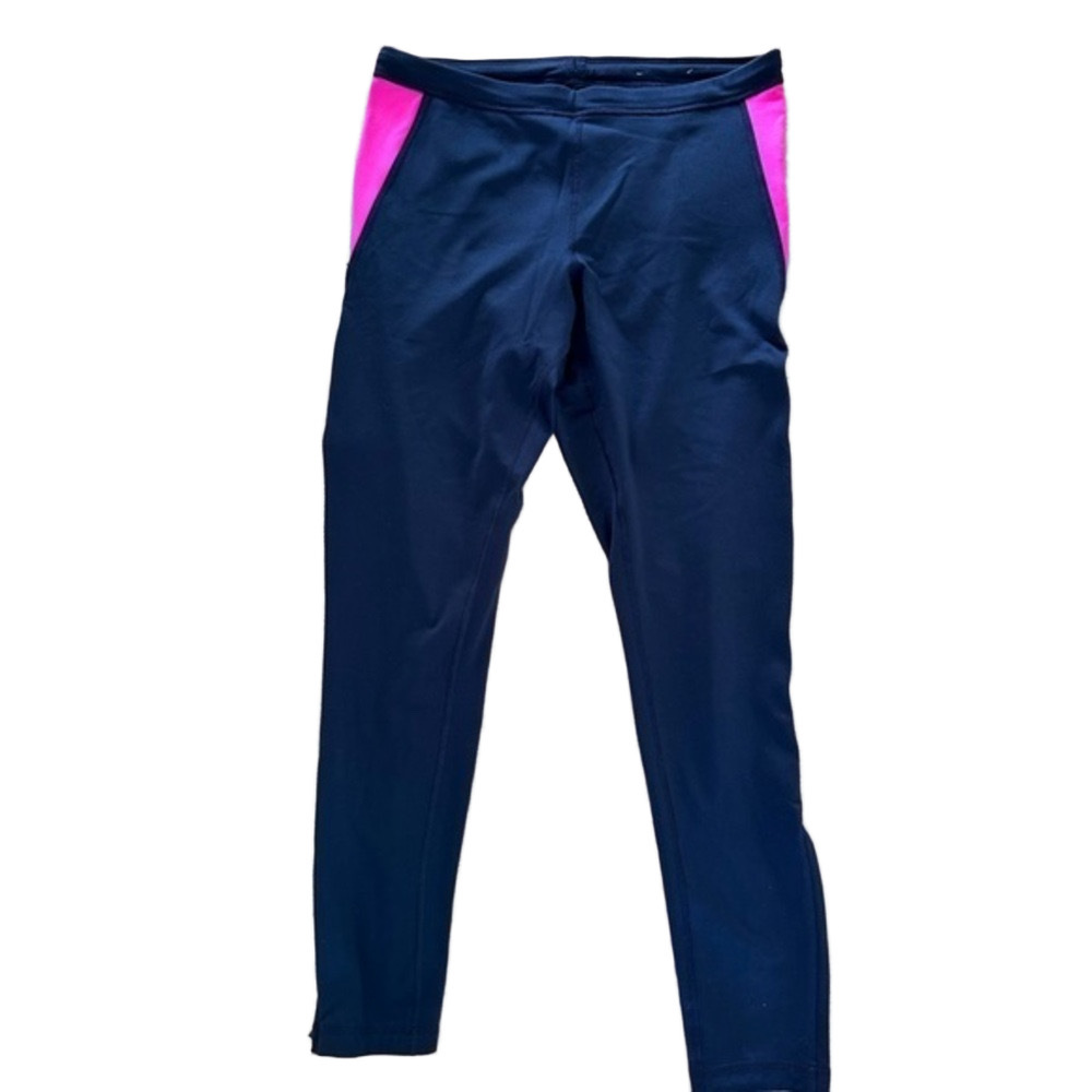 Champion Black and Pink Leggings Sleek Athletic Fit